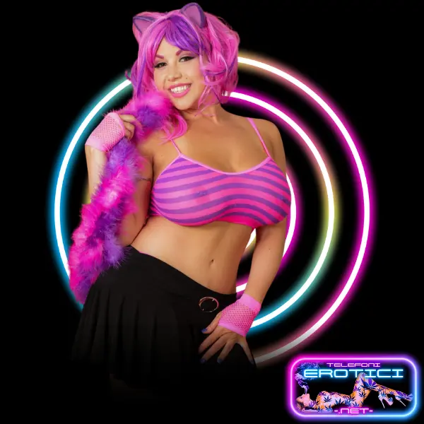 "Espressione maliziosa e intrigante, volto della linea erotica"